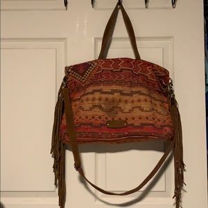 Lucky brand fringe purse
